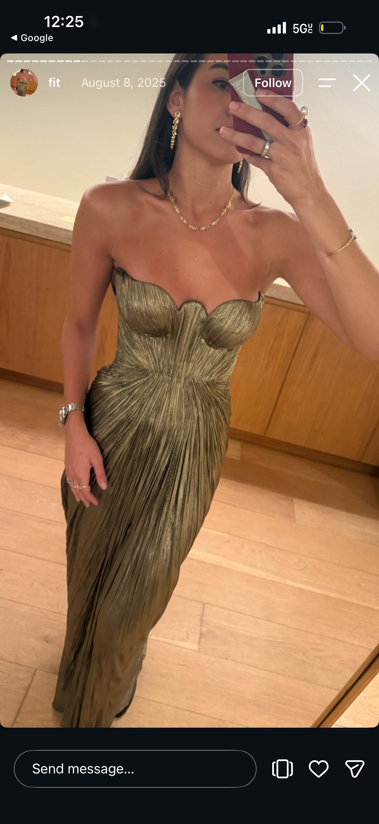Maria Lucia Hohan Jasleen Maxi Dress | Green, photo 3 of 13
