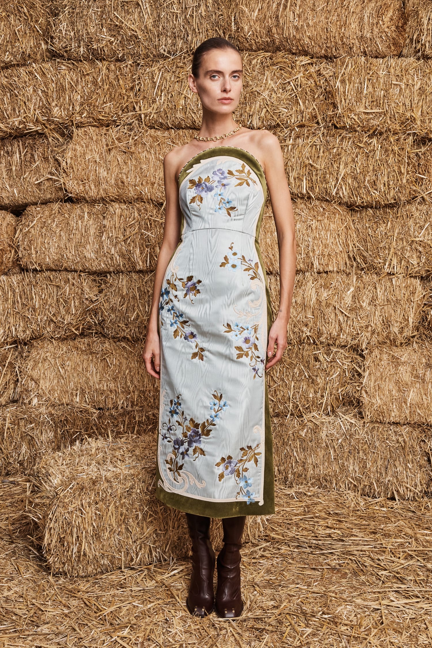 Odessa Embroidered Midi Dress, photo 8 of 13