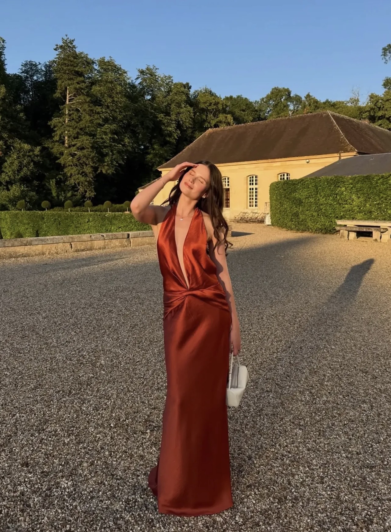 Francesca Dress Rust, photo 5 of 16