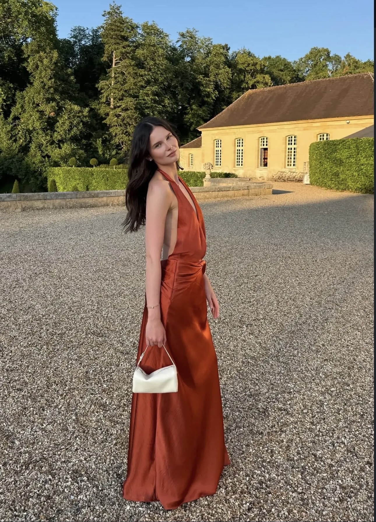 Francesca Dress Rust, photo 3 of 16