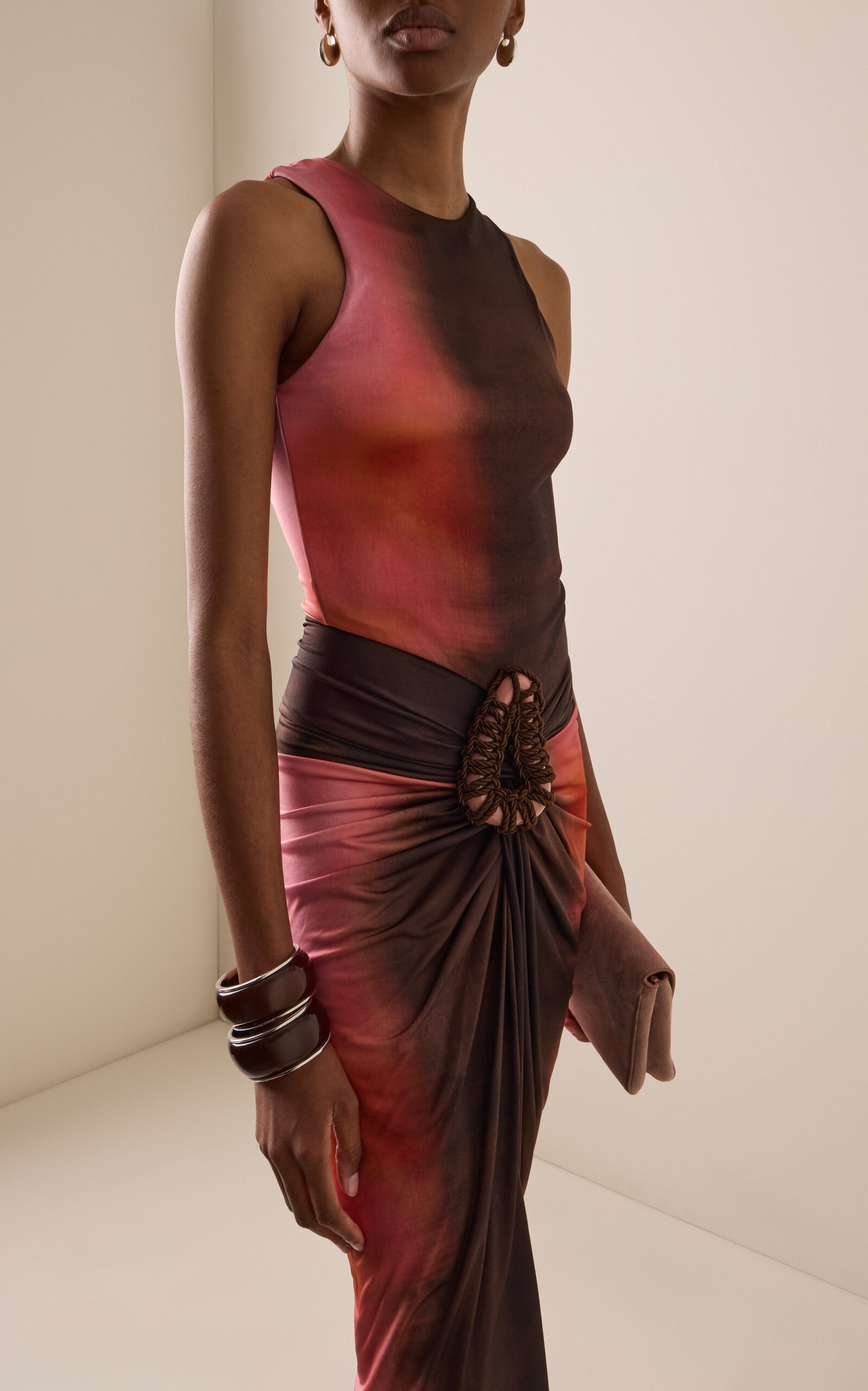 Exclusive Leni Jersey Maxi Dress, photo 2 of 4
